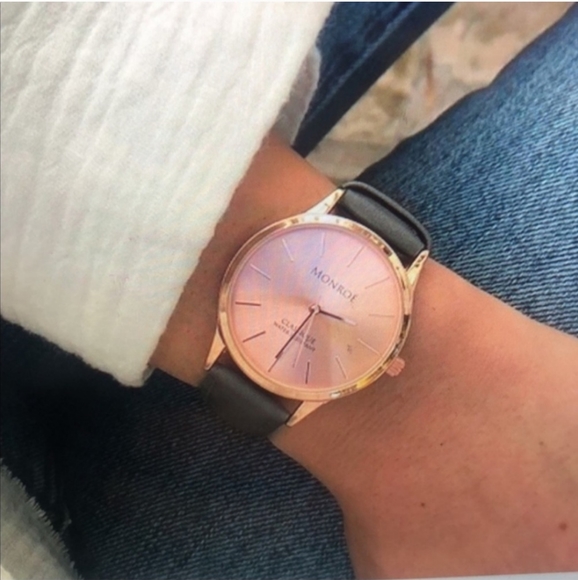 Monroe Classique Rose Gold Watch NWT - Picture 5 of 5